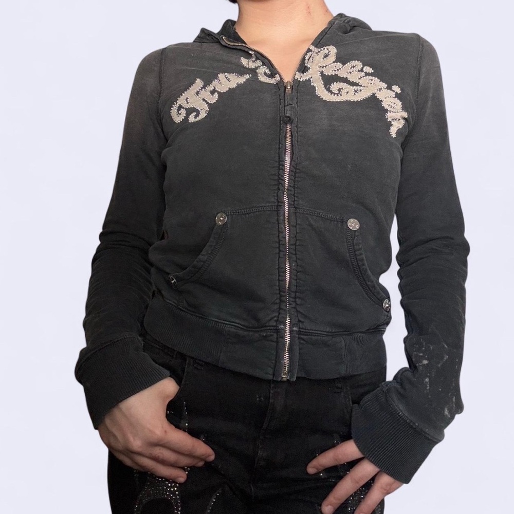 True Religion Zip-Up Hoodie